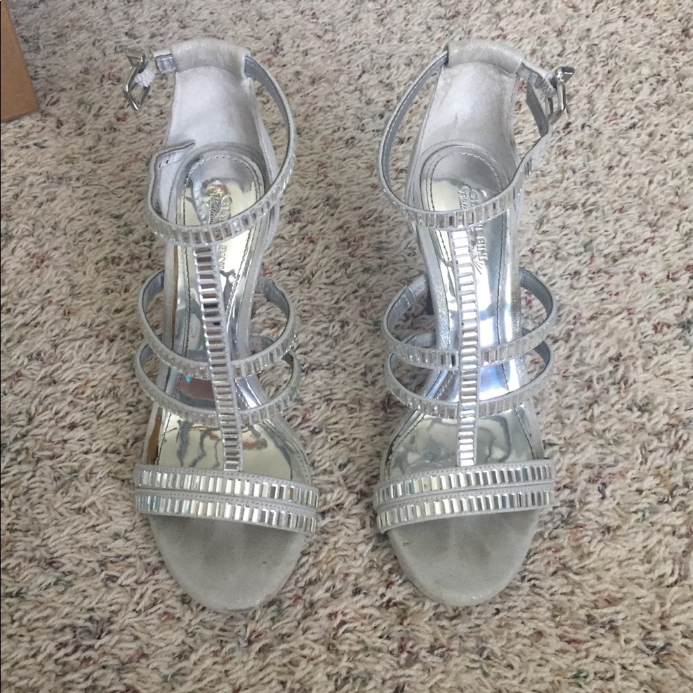 Silver heels
